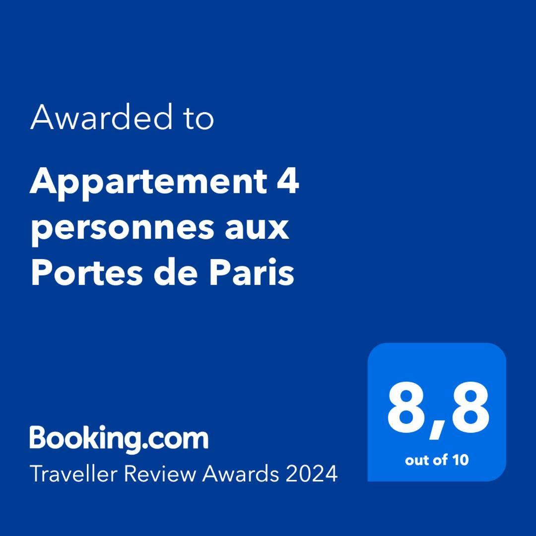 Appartement 4 Personnes Aux Portes De Paris Saint-Denis  Luaran gambar